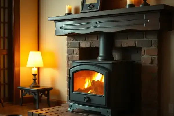 薪ストーブ囲い工事